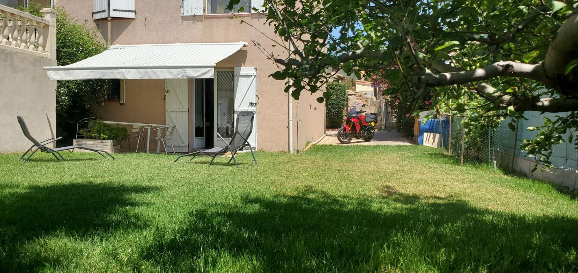 Jolie Studio En Rez De Jardin A L'Estaque Mourepiane Marseilles Exterior foto